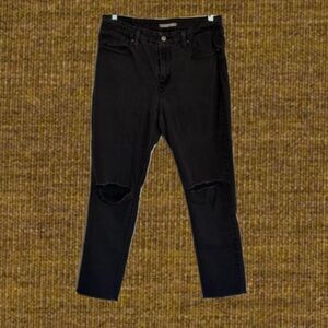 Levi’s 721 High Rise Skinny Distressed Jeans